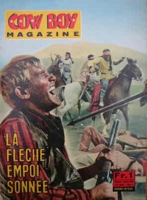 COW BOY MAGAZINE magazine side cover Issue 8 December 1964