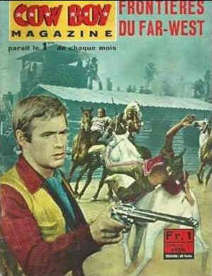 COW BOY MAGAZINE magazine side cover Issue 4 April 1965