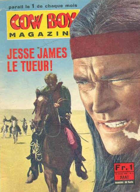 COW BOY MAGAZINE magazine side cover Issue 5 May 1965