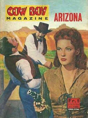 COW BOY MAGAZINE magazine side cover Issue 2 February 1966
