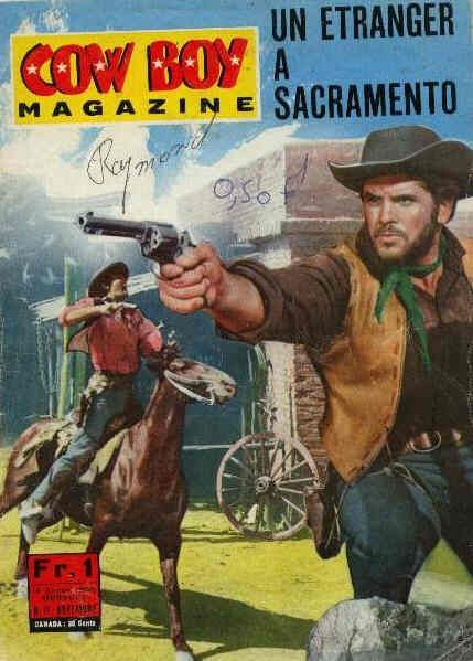COW BOY MAGAZINE magazine side cover Issue 11 November 1966