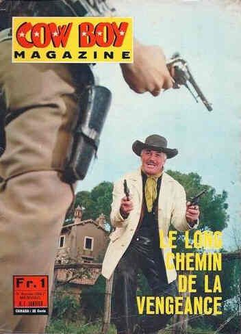 COW BOY MAGAZINE magazine side cover Issue 1 January 1967