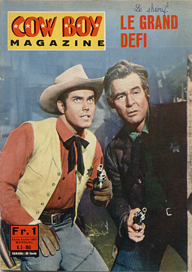 COW BOY MAGAZINE magazine side cover Issue 5 May 1967
