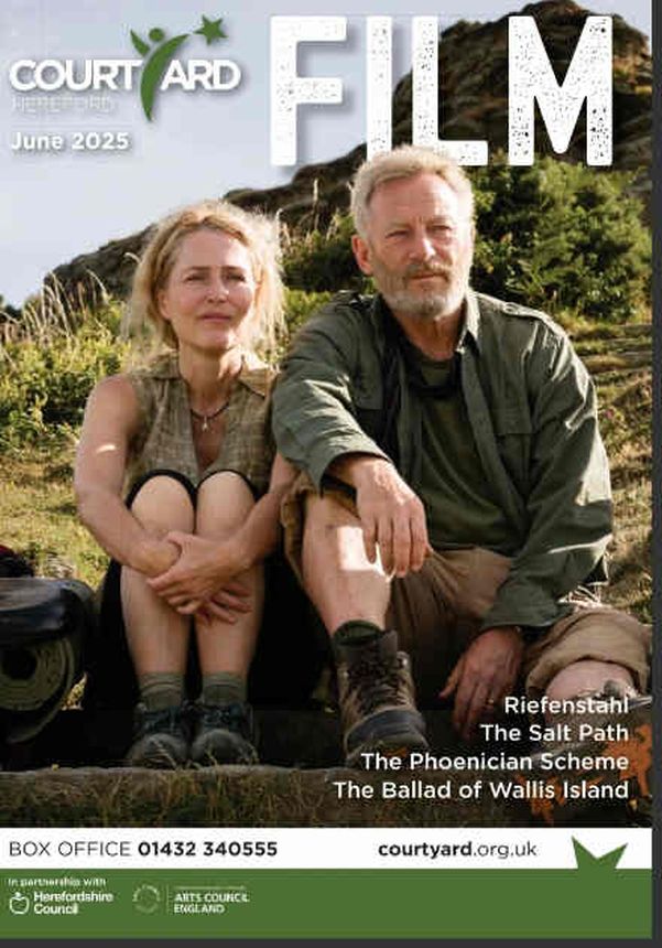 COURTYARD FILM GUIDE magazine side cover  June 2025