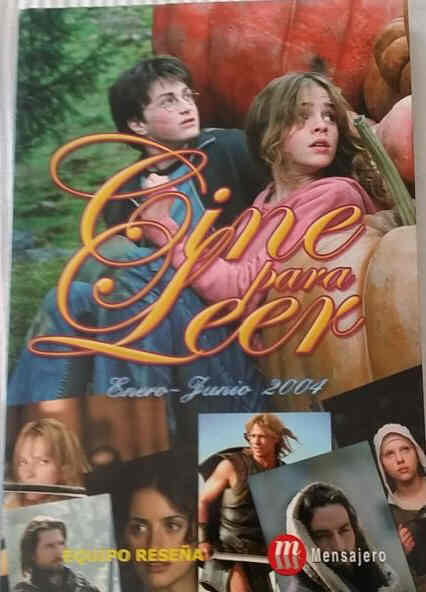 CINE PARA LEER magazine side cover  January/June 2004