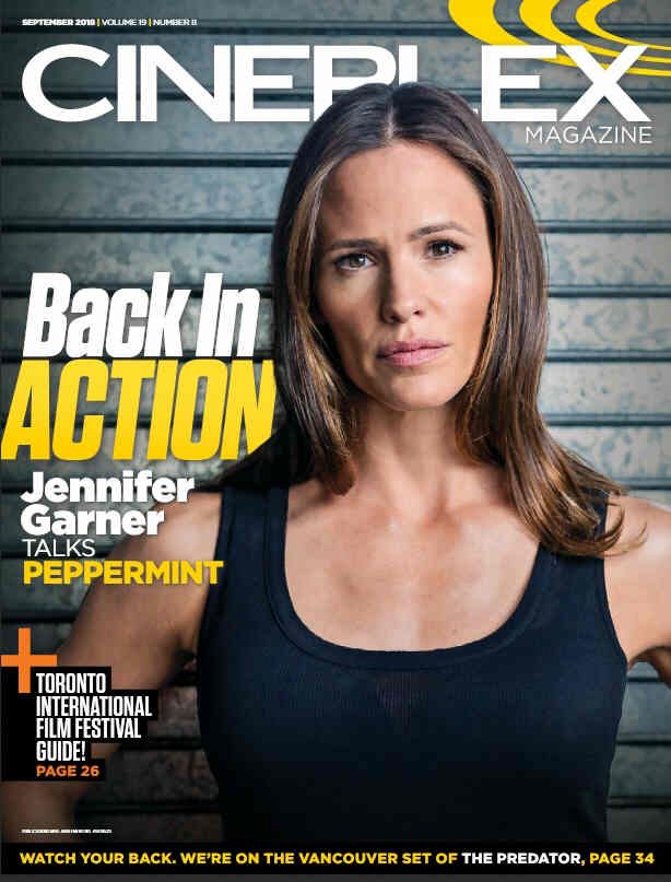 CINEPLEX magazine side cover  September 2018