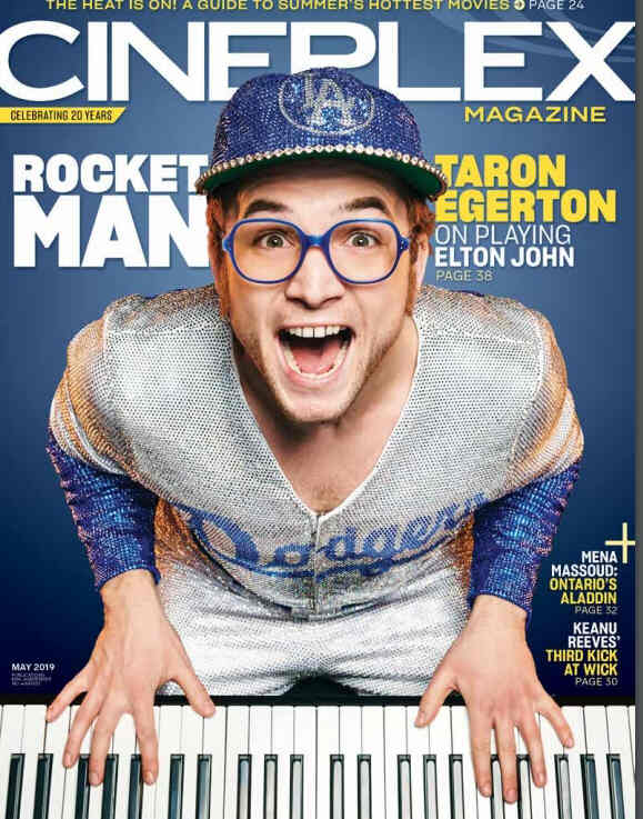CINEPLEX magazine side cover  May 2019