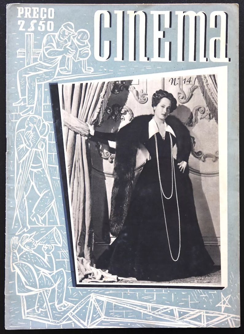 CINEMA (Pt) magazine side cover Issue 14   1947