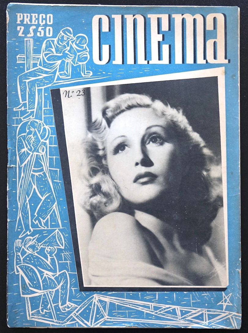 CINEMA (Pt) magazine side cover Issue 23   1947