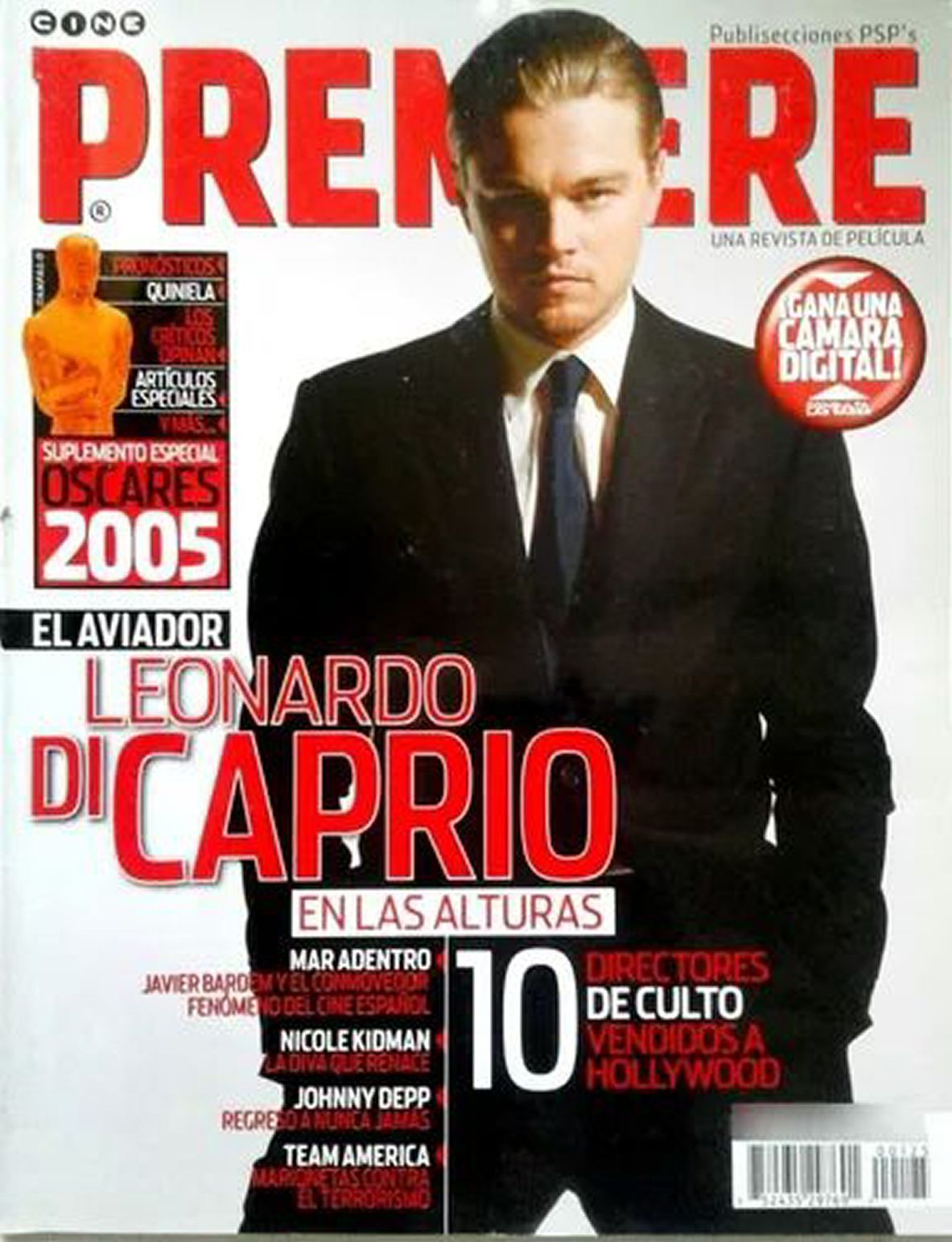 CINE PREMIERE magazine side cover Issue 125  February 2005
