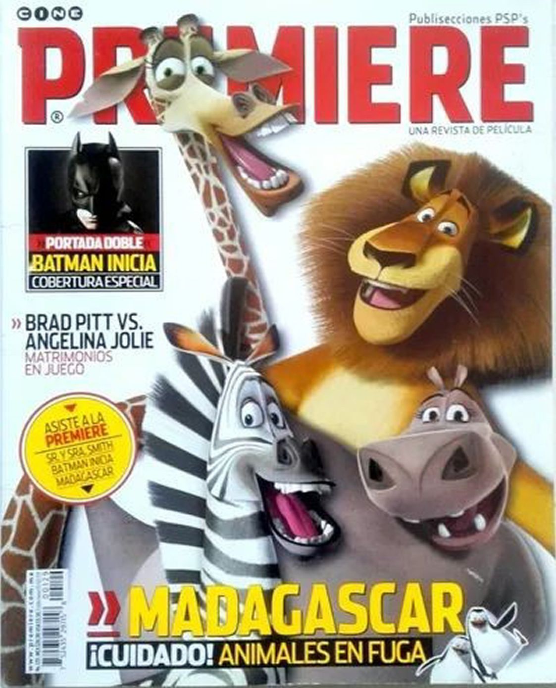CINE PREMIERE magazine side cover Issue 129  June 2005