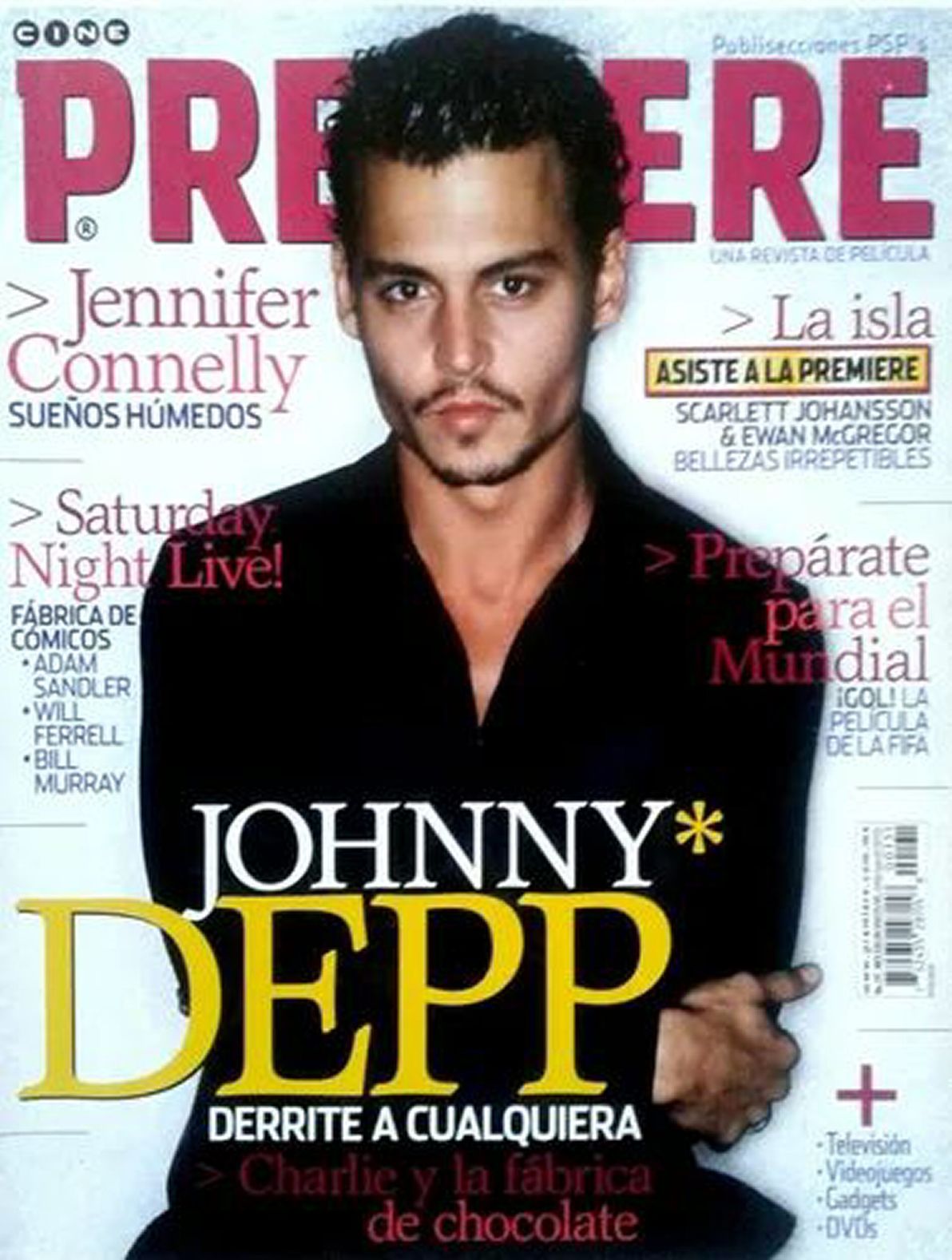 CINE PREMIERE magazine side cover Issue 131  August 2005