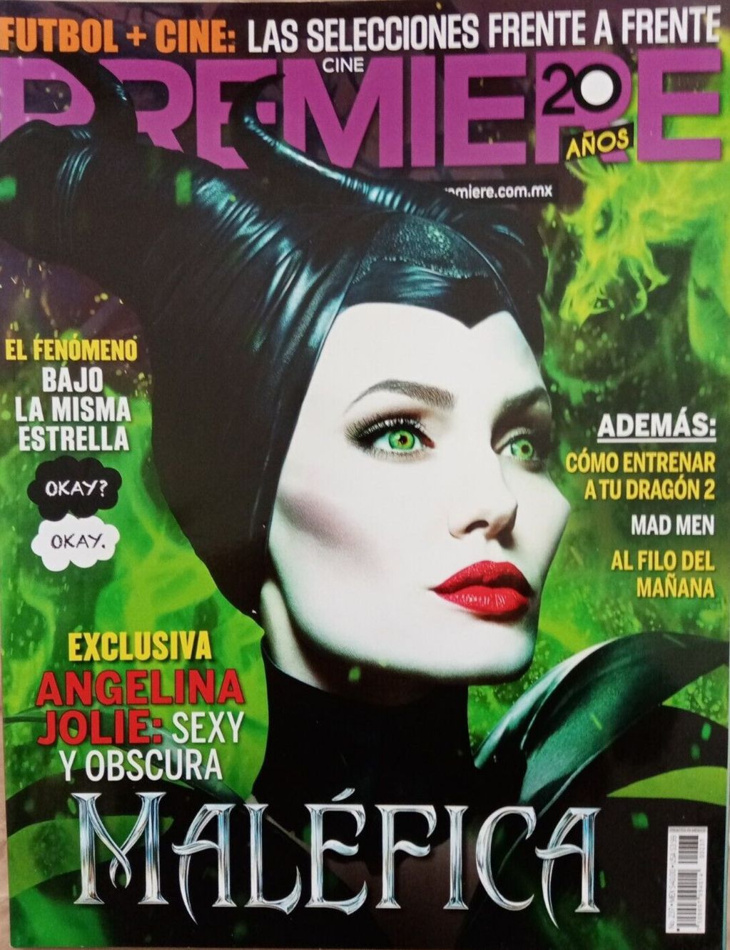 CINE PREMIERE magazine side cover Issue 237  June 2014