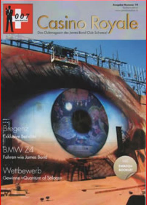 CASINO ROYALE magazine side cover Issue 19 April 2009