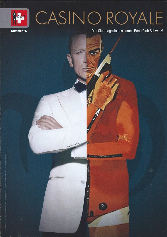 CASINO ROYALE magazine side cover Issue 26 November 2015