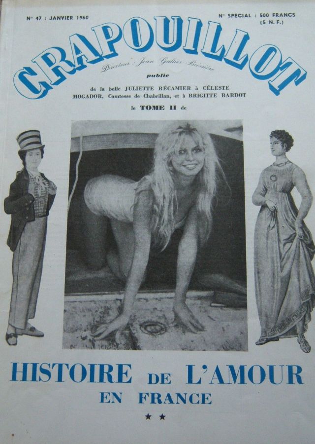 CRAPOUILLOT magazine side cover Issue 47  January 1960