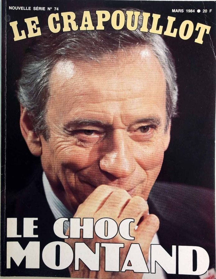 CRAPOUILLOT magazine side cover Issue 74  March 1984