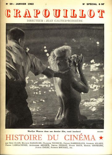 CRAPOUILLOT magazine side cover Issue 59 January 1963