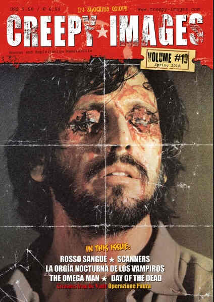 CREEPY IMAGES magazine side cover Issue 19 Spring 2018