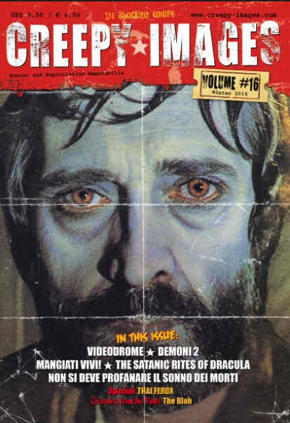 CREEPY IMAGES magazine side cover Issue 16 Winter 2015