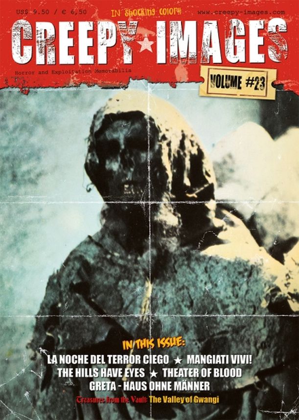 CREEPY IMAGES magazine side cover Issue 23   2021