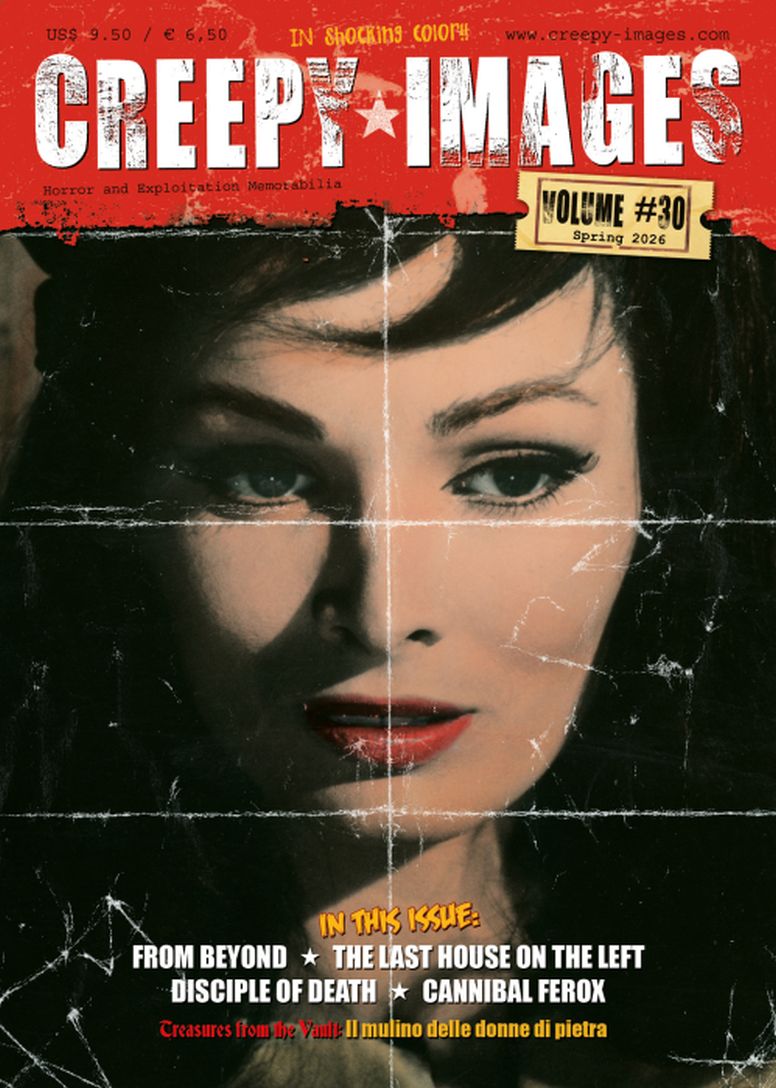 CREEPY IMAGES magazine side cover Issue 30 Spring 2026