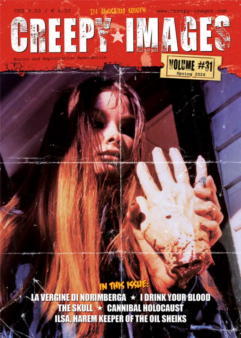 CREEPY IMAGES magazine side cover Issue 31 Spring 2026