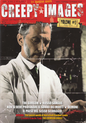 CREEPY IMAGES magazine side cover Issue 7 June 2011