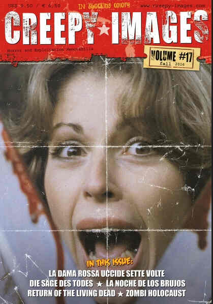 CREEPY IMAGES magazine side cover Issue 17 Fall 2016