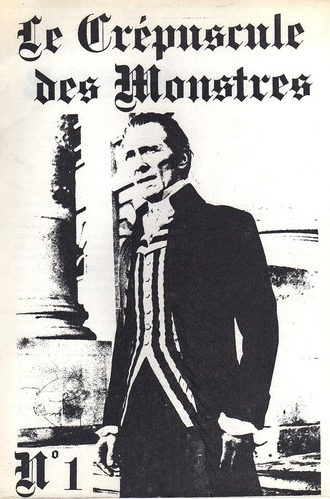 LE CREPUSCULE DES MONSTRES magazine side cover Issue 1   1973