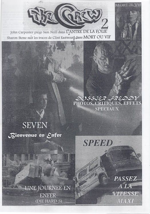 CREW magazine side cover Issue 2  1996