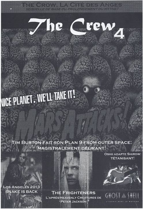 CREW magazine side cover Issue 4  1997