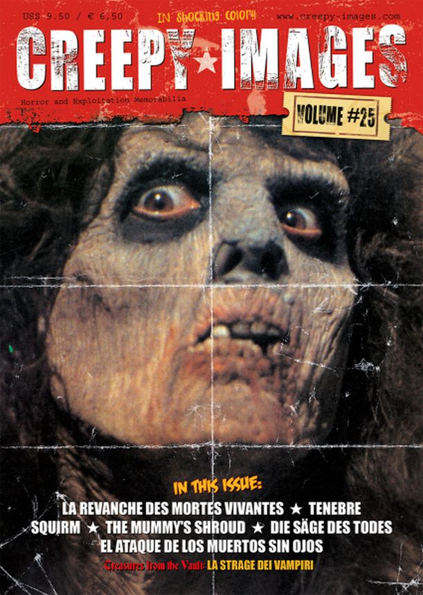 CREEPY IMAGES magazine side cover Issue 25   2023