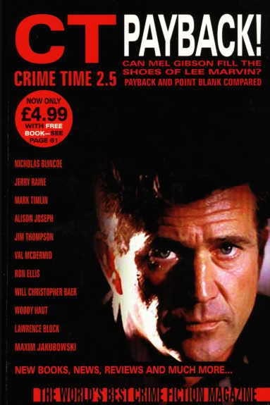 CRIME TIME magazine side cover  Vol 2 No  5   1999
