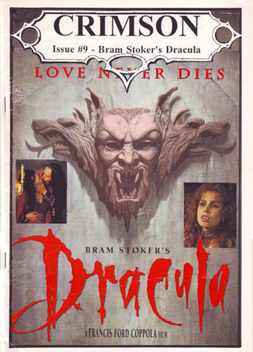 CRIMSON magazine side cover Issue 9 June 1993