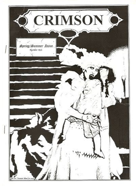 CRIMSON magazine side cover Issue 12  1994