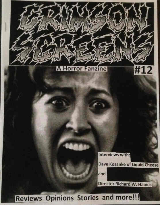 CRIMSON SCREENS magazine side cover Issue 12  