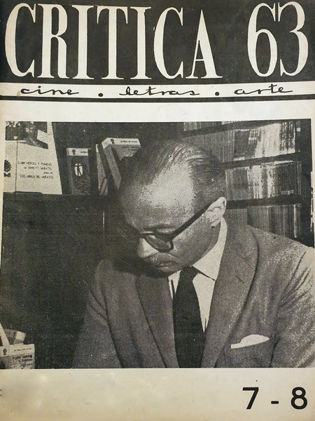 CRITICA (AR) magazine side cover Issue 7-8  /December 1963