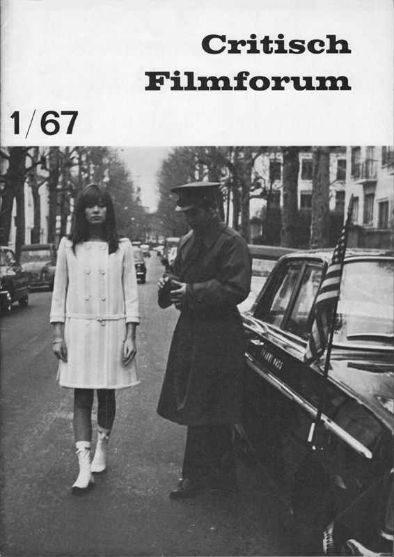 CRITISCH FILMFORUM magazine side cover Issue 22 January 1967