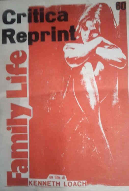 CRITICA REPRINT magazine side cover Issue 60   1974