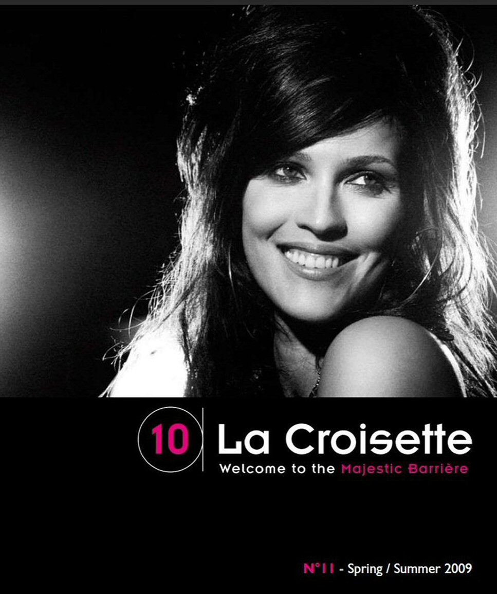 10 LA CROISETTE magazine side cover Issue 11 Spring 2009