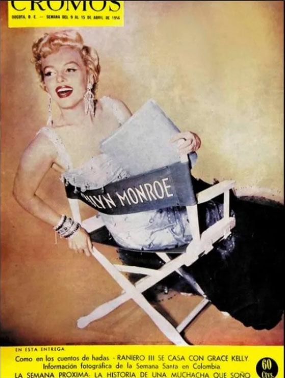 CROMOS magazine side cover 9 April 1954