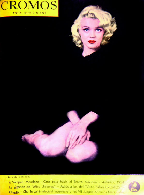 CROMOS magazine side cover 2 August 1954