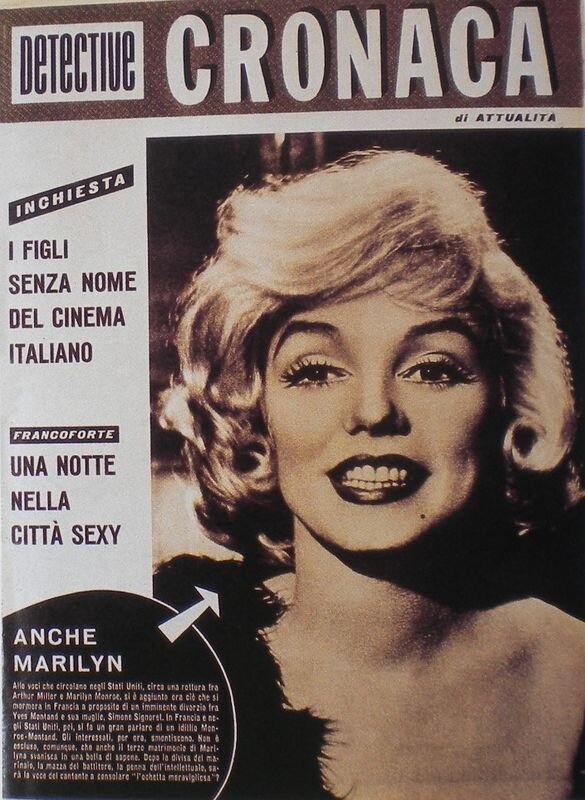 CRONACA magazine side cover Issue 31 24 July 1960