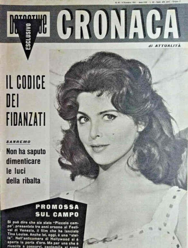 CRONACA magazine side cover Issue 49 9 December 1961