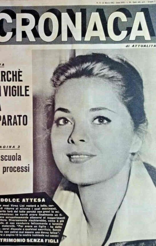 CRONACA magazine side cover Issue 13 31 March 1962
