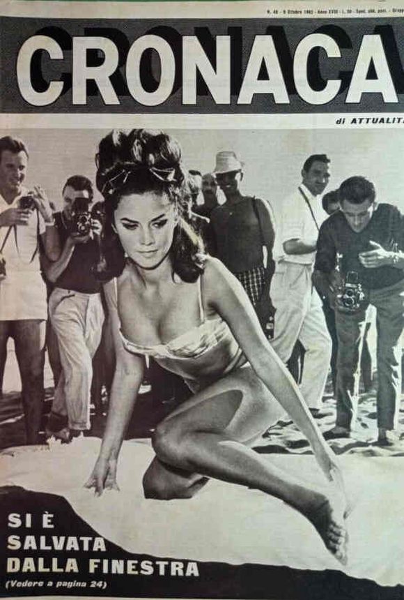 CRONACA magazine side cover Issue 40 6 October 1962