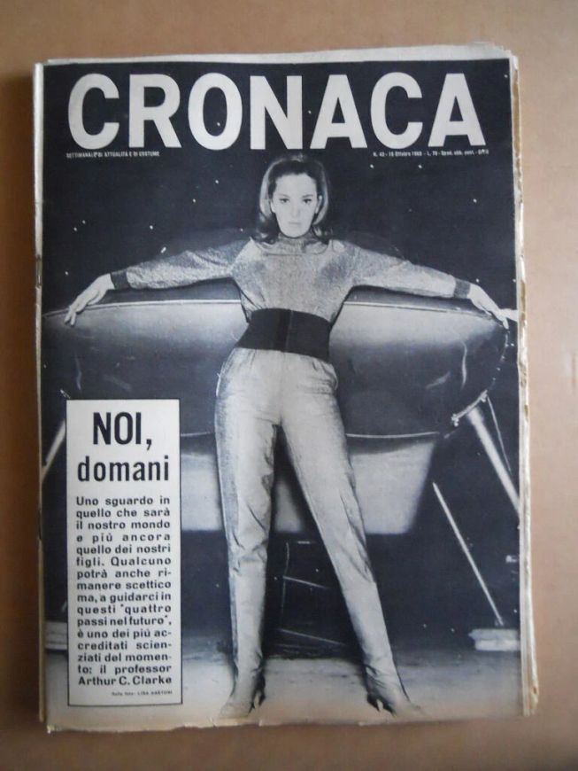 CRONACA magazine side cover Issue 42   1965