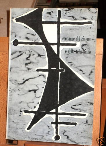 CRONACHE DEL CINEMA E DELLA TELEVISIONE magazine side cover Issue 22  1957
