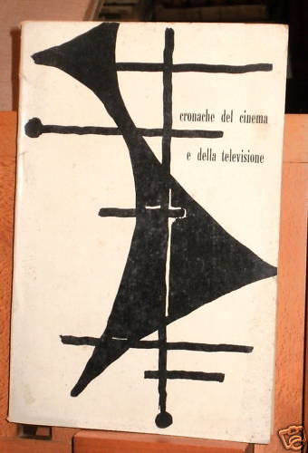 CRONACHE DEL CINEMA E DELLA TELEVISIONE magazine side cover Issue 26/27  1958